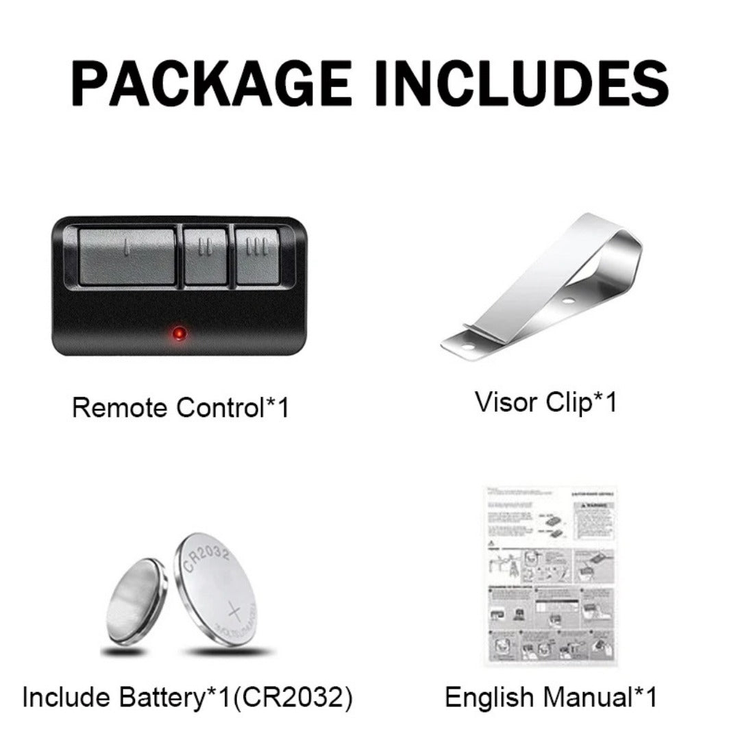 Premium 5 PCS Garage Door Remote Control for Liftmaster/Chamberlain/Craftsman 893LM 893Max - Smooth Operation and Compatibility Assurance