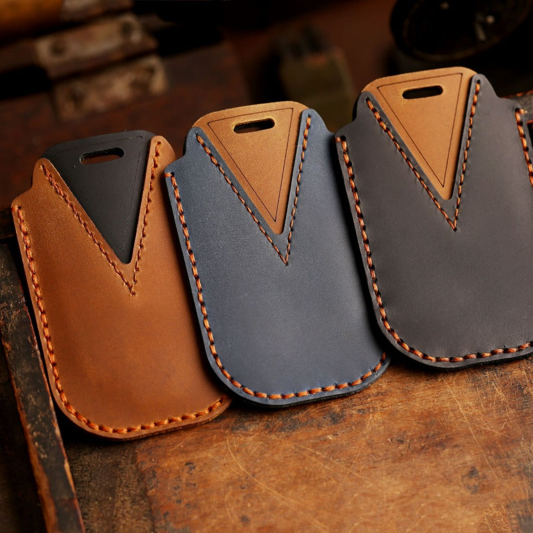 Honda Accord Autoschlüsselhülle aus Leder mit 2 oder 3 Tasten