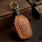 Étui en cuir pour clé de voiture Toyota Sena Grevia Alphard Vellfire (4, 5, 6 boutons)