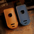 Étui en cuir pour clé de voiture Volvo XC60 (5 ou 6 boutons)