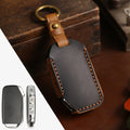 Carsine Kia Leather Car Key Cover Black