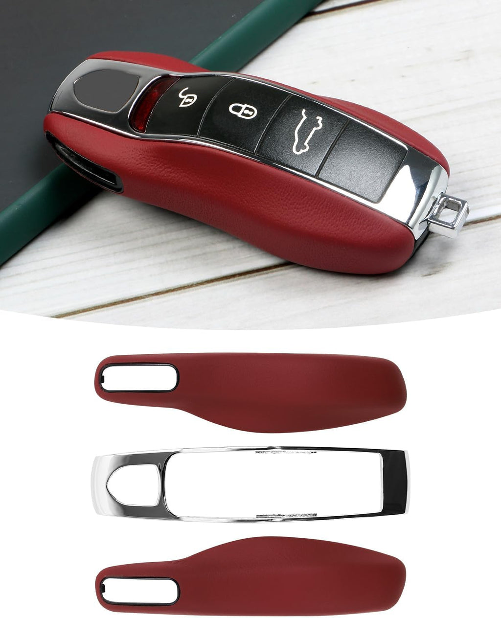 Porsche  Leather Key Fob Cover