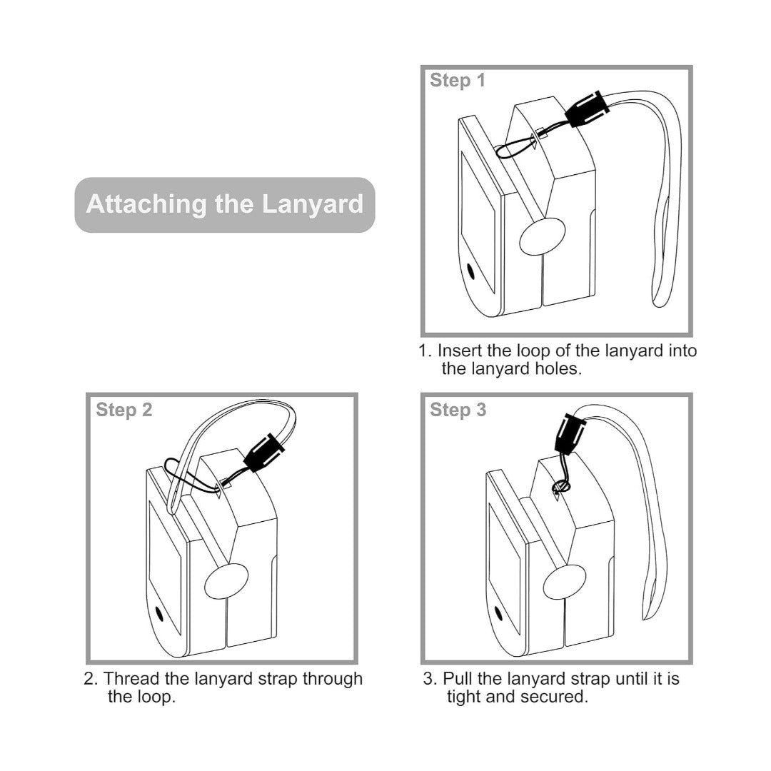 Carsine Fingertip Pulse Oximeter Blood Oxygen Saturation Monitor with Silicone Cover, Batteries and Lanyard Black