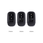 Honda Acura Car Key Case Golden Edge 2,3,4 Button