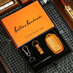 Cadillac Leder-Schlüsselhülle – Premium-Schutzhülle für alle Modelle