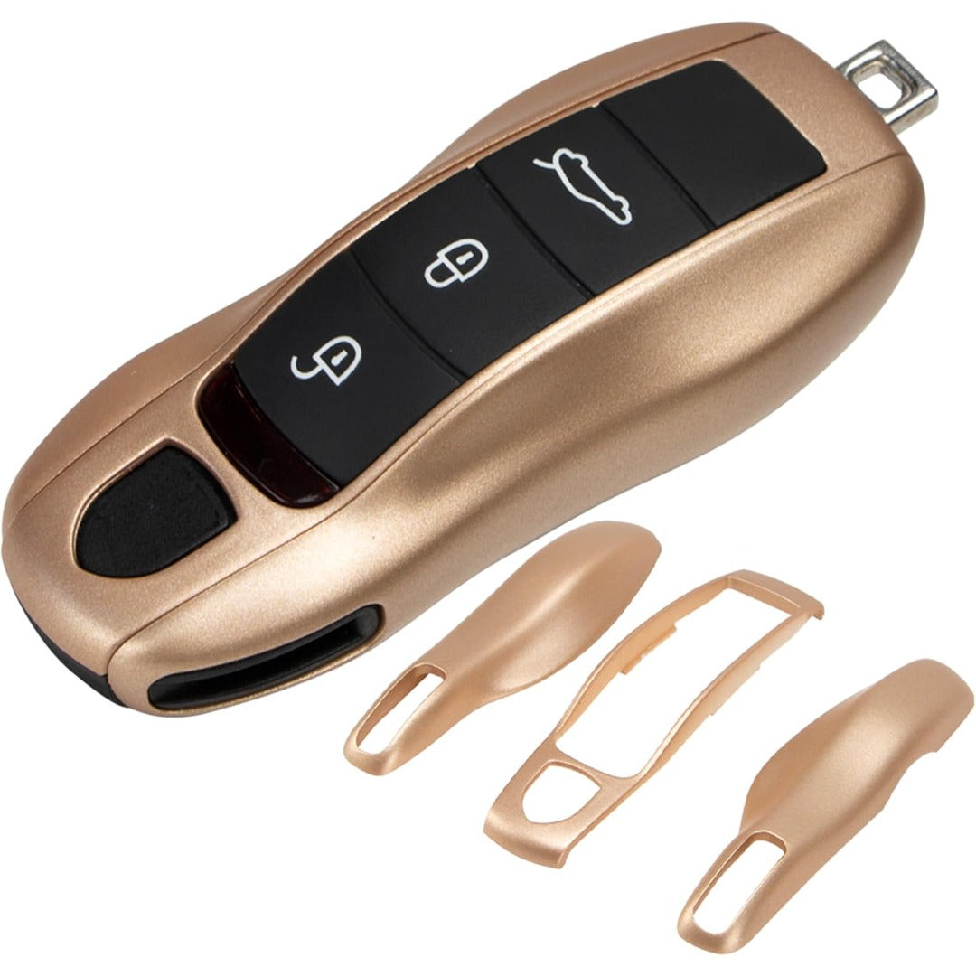 Coque de remplacement pour clé Porsche, 3 pièces, peinte 