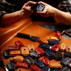 Étui de luxe pour clé Genesis - Protection en cuir faite main