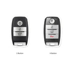 Kia K3 K4 K5 Kx3 kx57 Leather Car Key Cover 3,4 Button