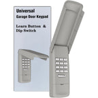 Carsine Universal Garage Door Opener Remote Compatible with LiftMaster Chamberlain Genie Craftsman Linear Wayne Dalton Overhead Garage Door Opener has Learn Button or Dip Switch Black / Keypad Garage / 1 PCS