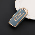 Carsine Volkswagen Car Key Case Golden Edge Grey / Key case